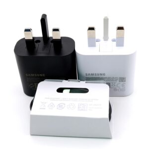 Original Samsung 25W & 45W PD Super Fast Wall Charger With USB Type-C to C Cable