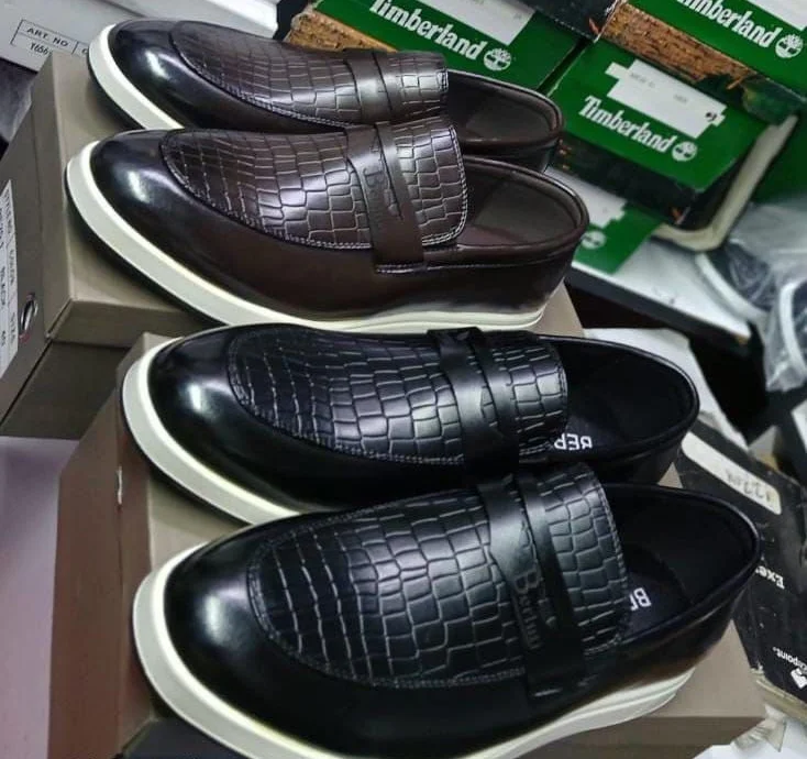 Berluti Signature Slip-On Loafers - Image 10