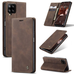 CaseMe Leather Flip Cover for Samsung Galaxy A22