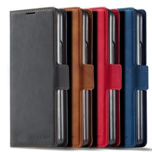 Samsung Galaxy Z Fold3 5G, Z Flip 3 , Z Fold4 4G/5G & ZFlip 4 Forwenw Leather Phone Case.