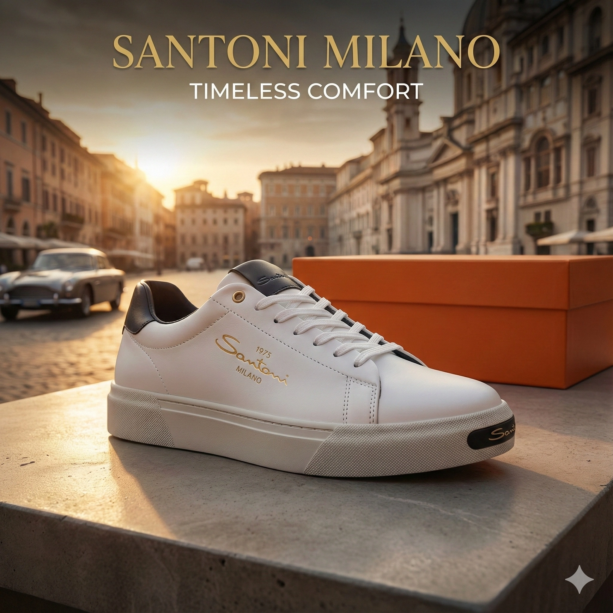 Santoni Milano Prestige Sneakers - Image 6