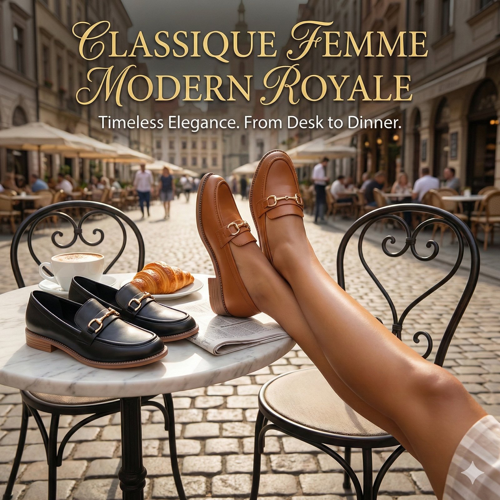 Classique Femme Modern Official Ladies Loafers - Image 9