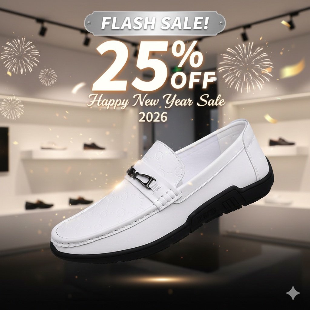 PrimeWalk Lightweight Executive Men Loafers - Image 4