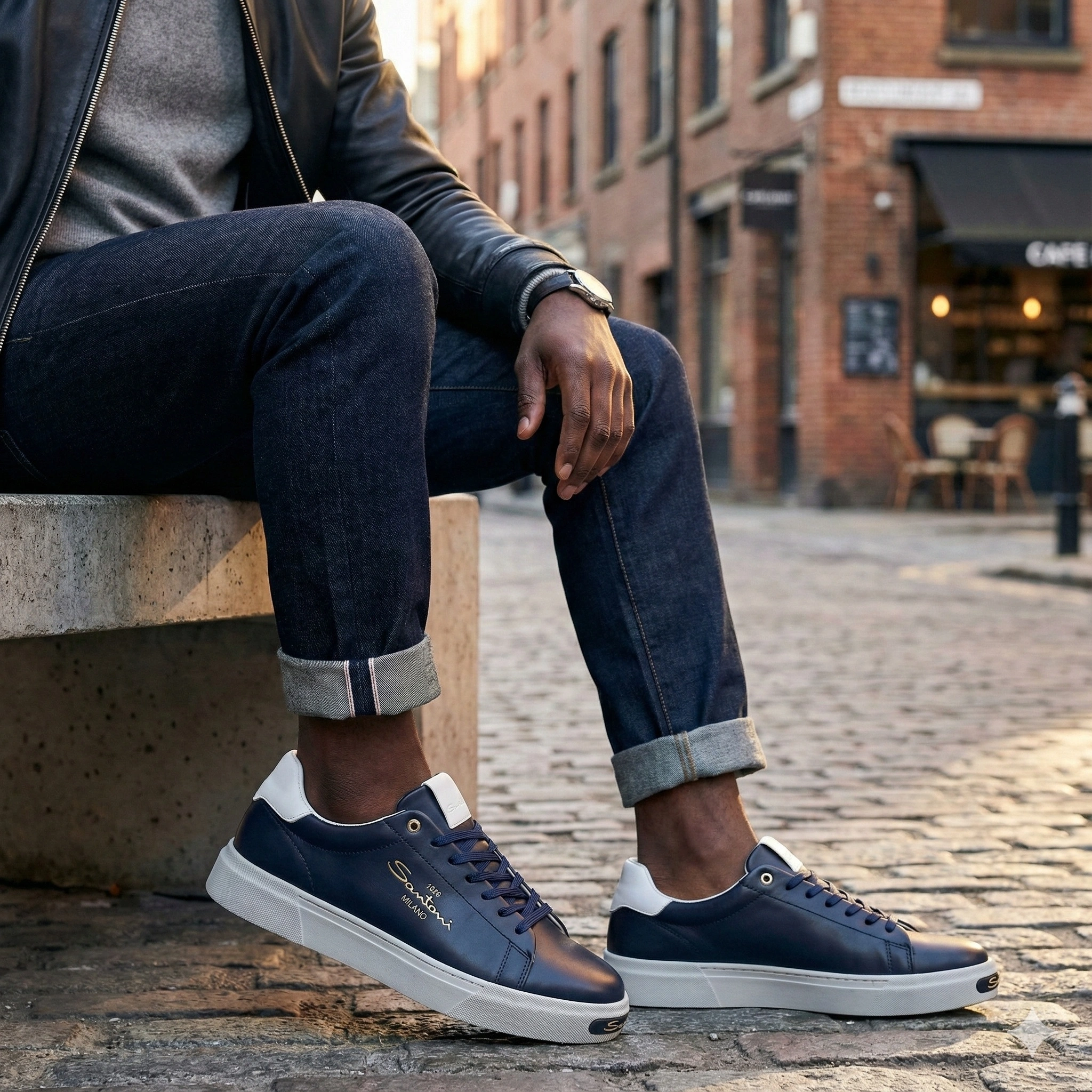 Santoni Milano Prestige Sneakers - Image 7