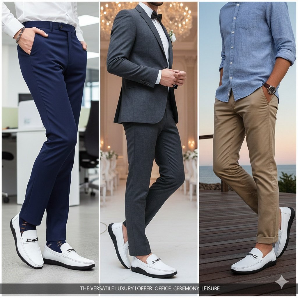 PrimeWalk Lightweight Executive Men Loafers - Image 6