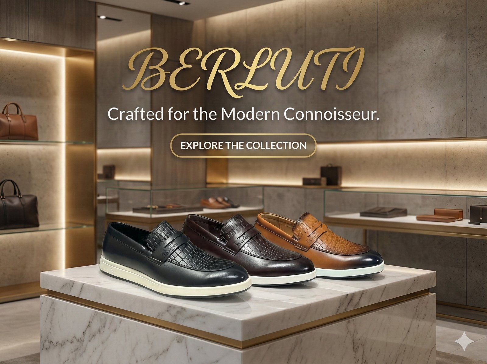 Berluti Signature Slip-On Loafers - Image 2