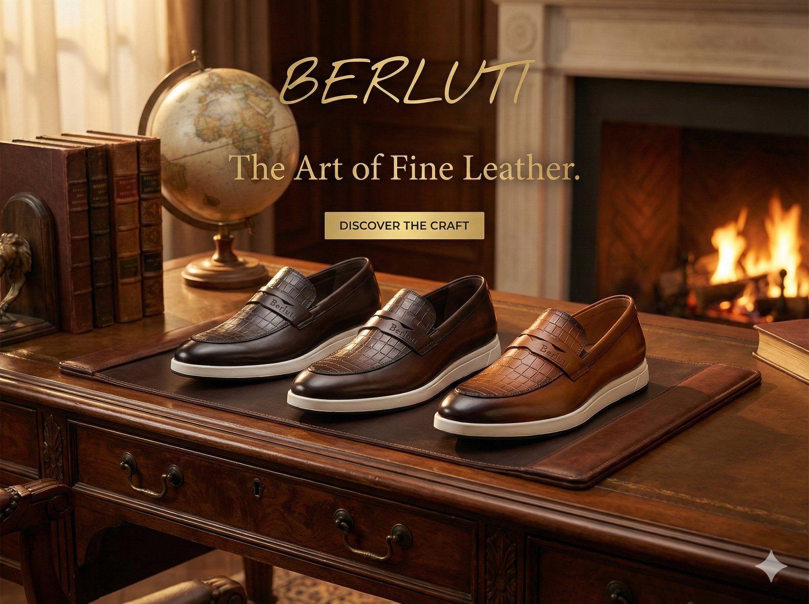 Berluti Signature Slip-On Loafers - Image 4