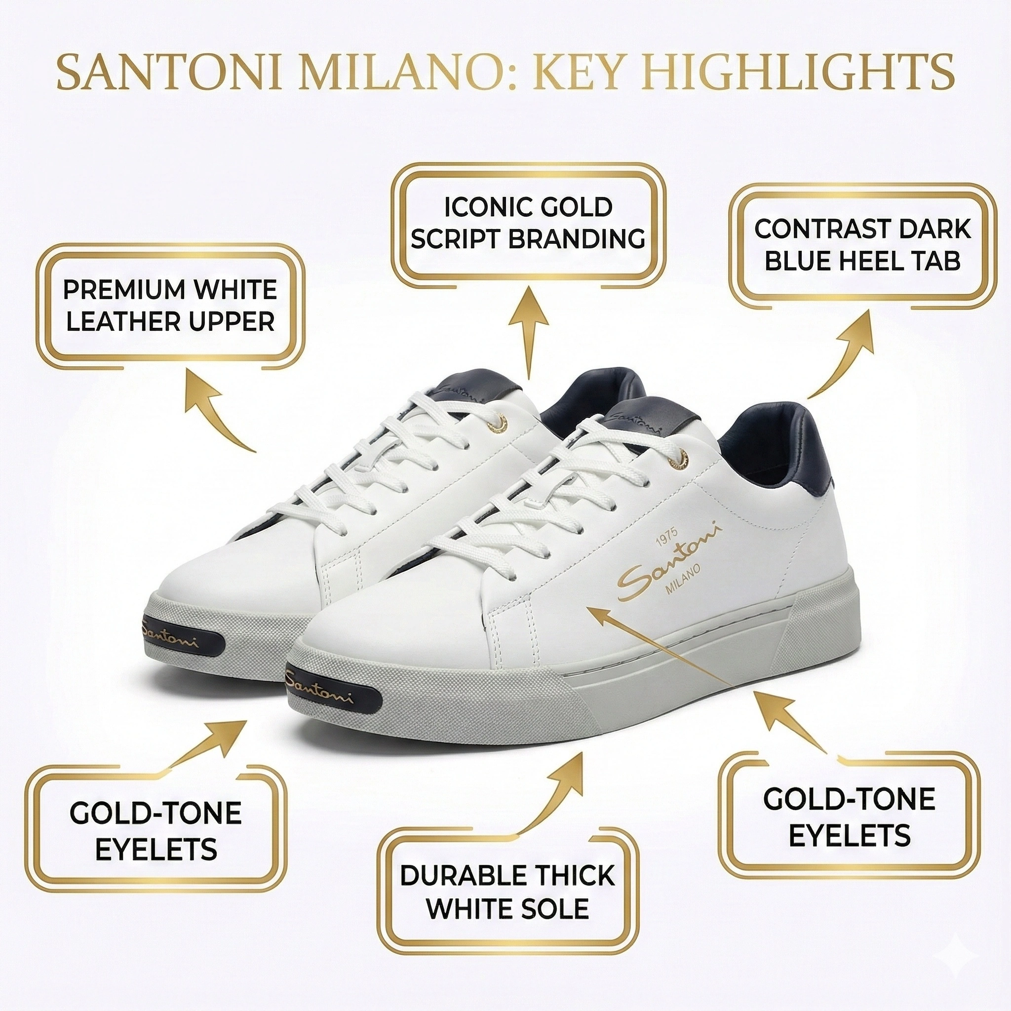 Santoni Milano Prestige Sneakers - Image 17