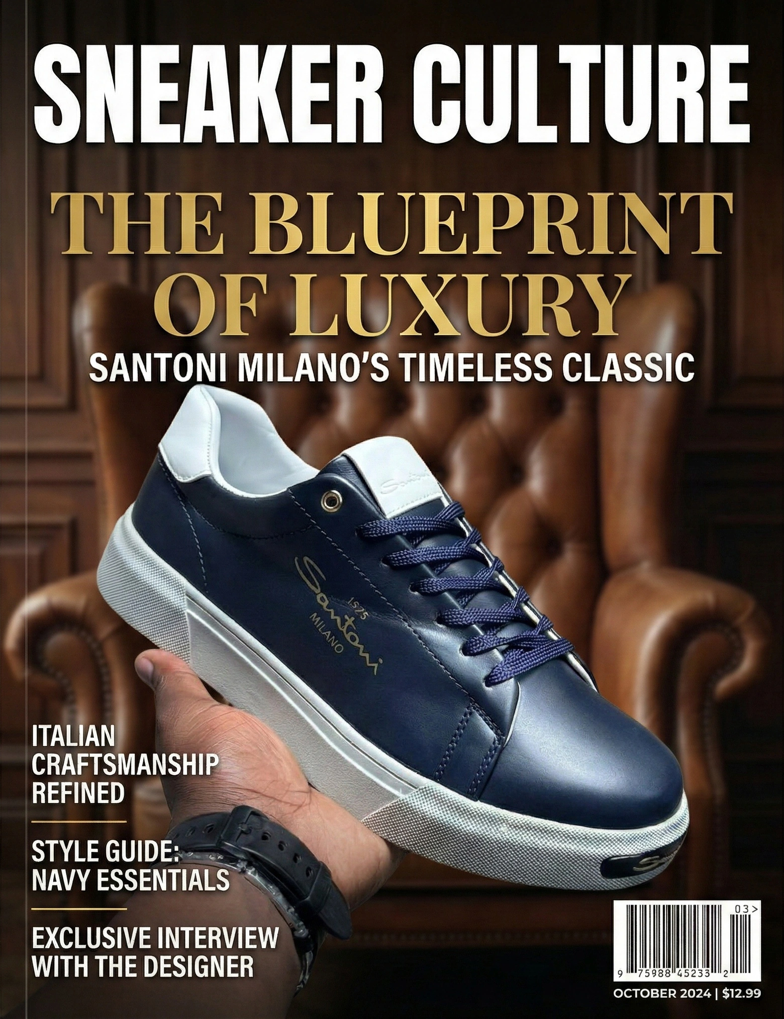Santoni Milano Prestige Sneakers - Image 19