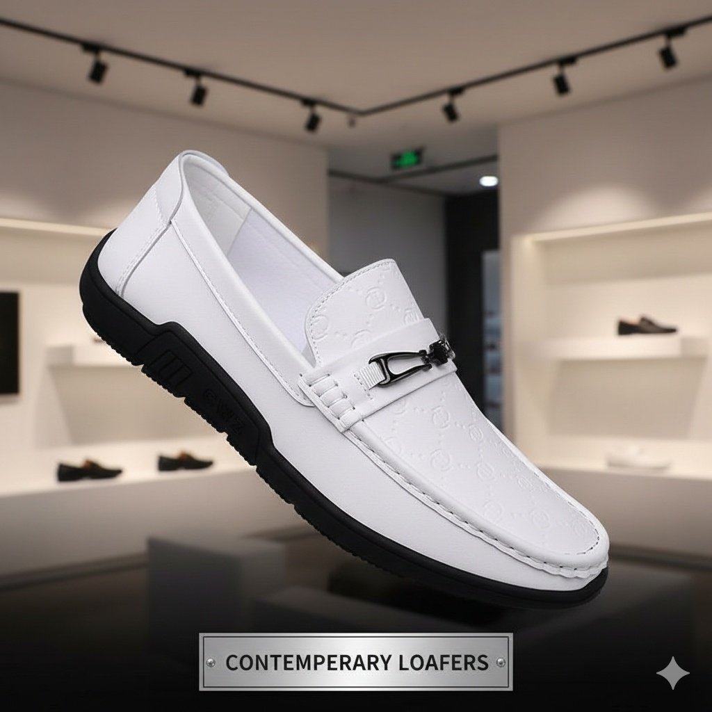 PrimeWalk Lightweight Executive Men Loafers - Image 14