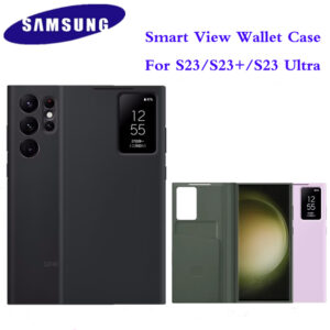 Samsung Galaxy S23 Ultra 5G Official Clear View Smart Flip Cover