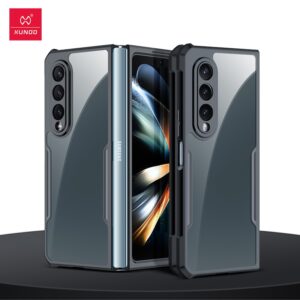 Xundd Beatle Series Shockproof Airbag Protective Back Transparent Cover For Samsung Galaxy Z Fold3 & 4