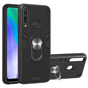 Huawei Y6P Shockproof Armor Case + 3D Glass Protector