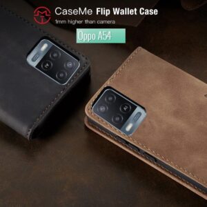 Oppo A54/A55 Series CaseMe Leather Flip Cover