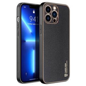 iPhone 13 Pro Max Dux Ducis Yolo Leather Electroplated Case