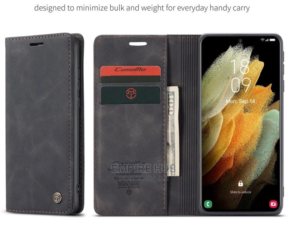 Oppo A76/A96 CaseMe leather Flip Cover - Image 11