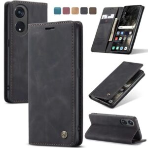CaseMe OPPO Reno 8T 4G&5G Retro Flip Leather Wallet Case