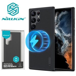 Original NILLKIN Super Frosted Shield Pro Matte Shell Back Cover For Samsung Galaxy For S22 Ultra, S23 Ultra , S24 Ultra and S25 Ultra