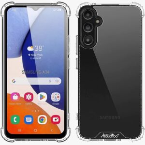 Orginal Atouchbo Anti-shock King Kong Armor Shockproof Super Premium Protection Bumper Clear Case For Samsung Galaxy A14, A15 & A24/A25