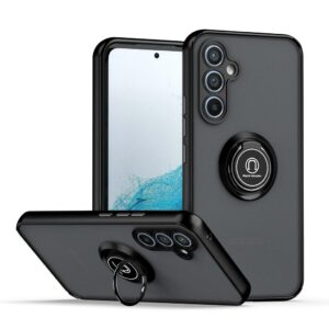 Samsung Galaxy A14, A15/A24/A25, A34,A35/A55 & A54 Shockproof Frosted Matte Case With Ring Holder
