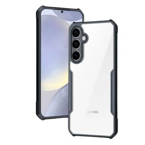 Xundd Beatle Series Shockproof Airbag Camera And Screen Protection Anti-Fingerprint Transparent Back Cover For Samsung Galaxy