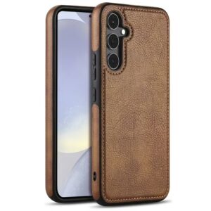 NEWLuxury Premium Retro Leather Back Cover For Samsung Galaxy A16,A26,A36 and A56,A35 and a55