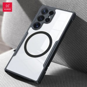 Xundd Beatle Series Shockproof Airbag Camera And Screen Protection Anti-Fingerprint Transparent Back Cover For Samsung Galaxy S24 Ultra & S25 Ultra