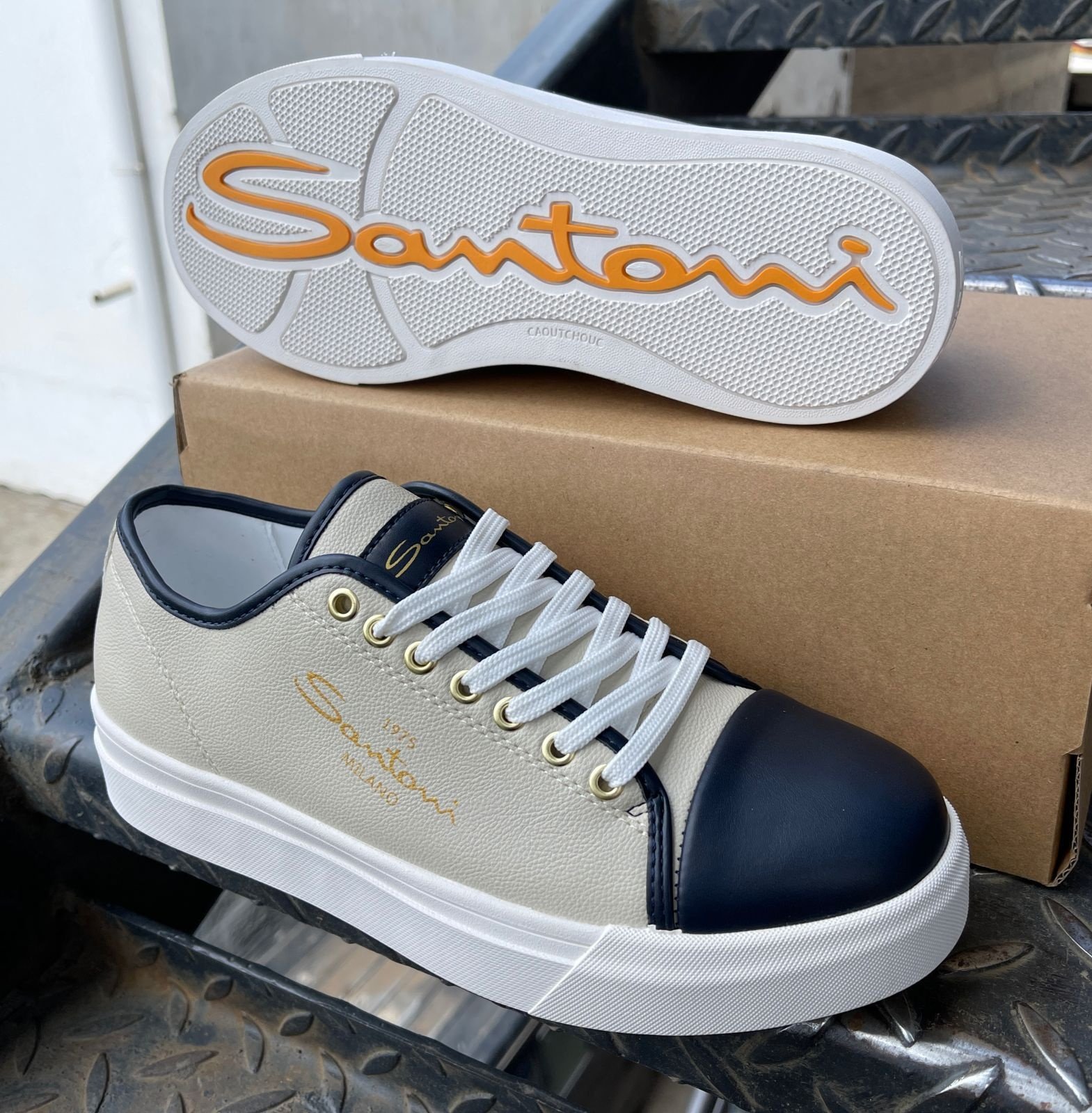 Santoni Milano Classic Comfort Sneakers Shoes - Image 24