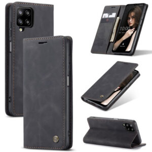 CaseMe Samsung Galaxy A12 & A22 Retro Flip Leather Wallet Case