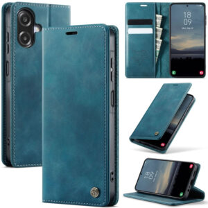 new CaseMe Samsung Galaxy A07 and A17 Soft Slim Folio Retro Flip