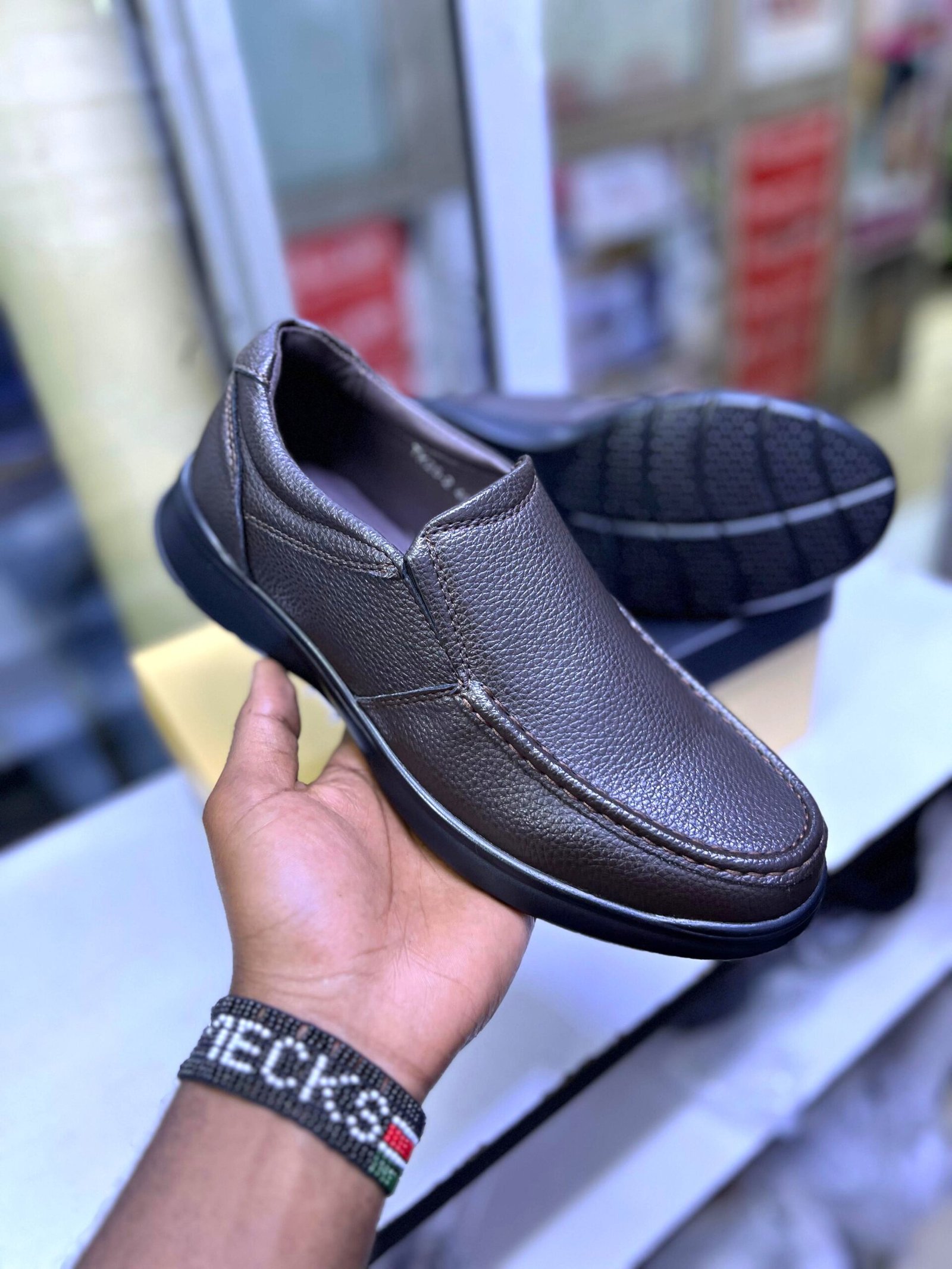 FRANCESCO UrbanFlex Comfort Slip-Ons Quality Artificial Leather Shoes - Image 4