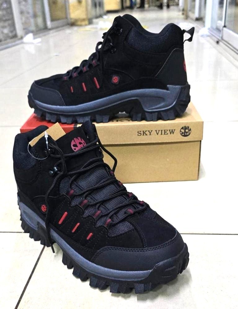 Skyview Water-resistant durable suede and mesh adventure-proof build hiking boots - Image 6