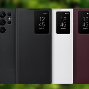 Samsung Galaxy S22 Ultra 5G & S23 Ultra 5G Official Clear View Smart Cover